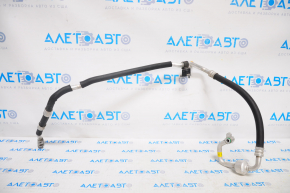 Air conditioner tube compressor-heater Hyundai Sonata 11-15 hybrid, type 2