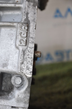 Toyota Sienna 11-16 3.5 2GRFE engine without mileage, compression 11.5-11.5-11.5-11.5-11.5-11, one compressor mount is broken