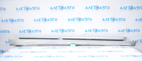 Right threshold Ford Fusion mk5 13-20 silver dented, broken fasteners, sawed, tears, torn seal