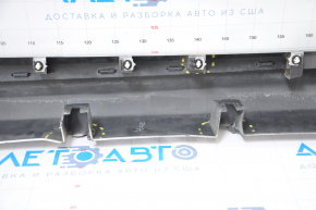 Right threshold Ford Fusion mk5 13-20 silver dented, broken fasteners, sawed, tears, torn seal