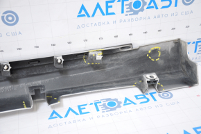 Right threshold Ford Fusion mk5 13-20 silver dented, broken fasteners, sawed, tears, torn seal
