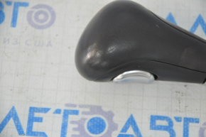Gear knob Audi Q5 8R 09-17 leather, black, scratches