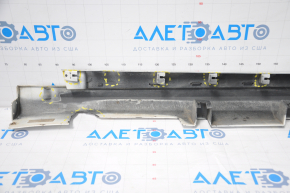 Right threshold Ford Fusion mk5 13-20 white broken fasteners, dented, lower fastener torn off