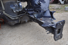 Front left quarter VW Passat b7 12-15 USA blue on the body, dented