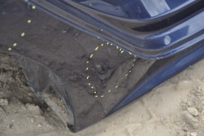 Quarter wing rear right VW Passat b7 12-15 USA blue on the body, dented, bumps