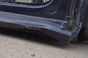 Front right quarter VW Passat b7 12-15 USA blue on the body, dented