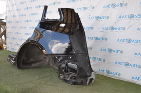Quarter wing rear left Audi Q5 8R 09-17 black, butt