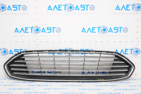 Grille radiator grill assembly with frame Ford Fusion mk5 13-16 pokes