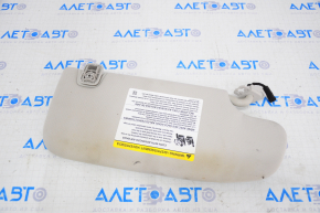 Left visor Ford Fusion mk5 13-15 grey, for cleaning