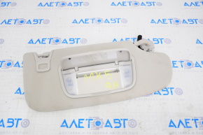 Right visor Ford Fusion mk5 13-15 gray, for cleaning