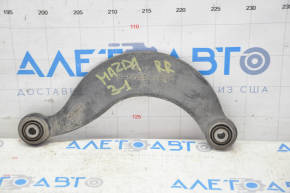 Upper control arm, rear right, curved, Mazda3 2.3 03-08
