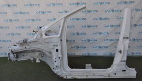 Front left quarter Ford C-max MK2 13-18 white with central pillar, dented, bumps