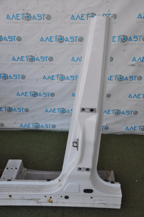 Front left quarter Ford C-max MK2 13-18 white with central pillar, dented, bumps