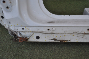 Front left quarter Ford C-max MK2 13-18 white with central pillar, dented, bumps