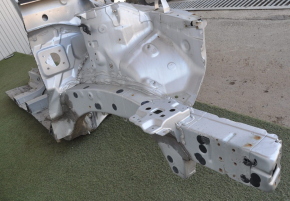 Front quarter left Toyota Camry v50 12-14 usa gray with central pillar