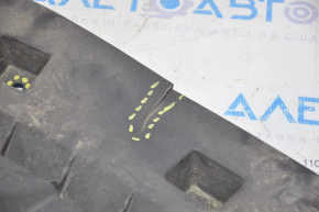 Front bumper protection Mazda 6 13-17 part torn off, fastening torn