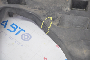 Front bumper protection Mazda 6 13-17 part torn off, fastening torn