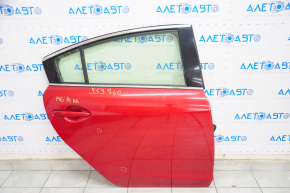 Door assembly rear right Mazda 6 13-21 red 41V, bumpers