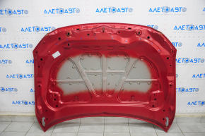 The hood is bare Mazda 6 13-17 red 41V, the place under the bumper is rusted