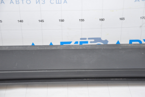 Right threshold Ford Escape MK3 13-16 pre-restoration mudguard mounts are torn off, guides are broken, scratches