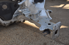Front left quarter VW Passat b8 16-19 USA silver on the body, dented side member