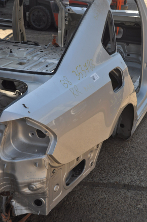 Quarter wing rear right VW Passat b8 16-19 USA silver on body, dented
