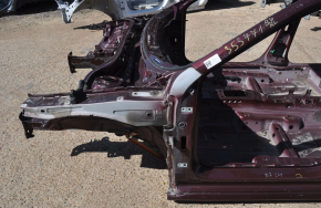 Front left quarter VW Passat b7 12-15 USA burgundy on the body