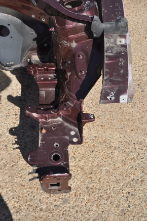 Front left quarter VW Passat b7 12-15 USA burgundy on the body