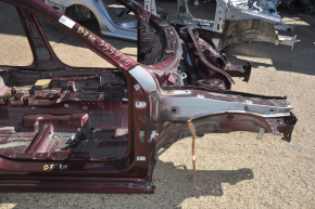 Front right quarter VW Passat b7 12-15 USA burgundy on the body