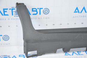 Right side sill for Lincoln MKC 15-19, lower fasteners are dented, scratches