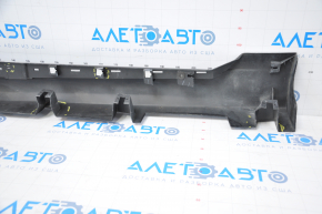 Right threshold Lincoln MKZ 13-20 black, broken fasteners, fractures, dented, sawed