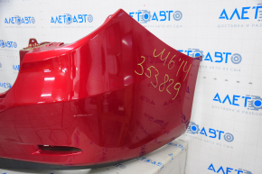 Rear bumper bare Mazda 6 13-17 usa red, tears, cracks in fasteners