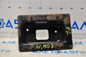 Rear bumper reinforcement fang left Hyundai Sonata 11-14 type 2 rusty