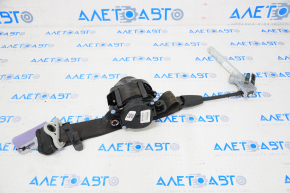 Jeep Compass Driver Seat Belt 17-21 Black, With Tensioner, Water Damage