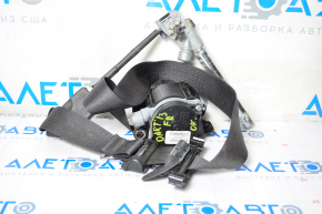 Dodge Dart 13-16 Passenger Seat Belt Black Water Damage