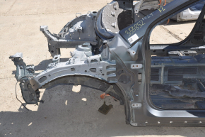 Front left quarter Chevrolet Volt 11-15 graphite on body, bumps