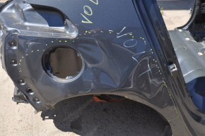 Quarter wing rear right Chevrolet Volt 11-15 graphite on the body, dented, bumps