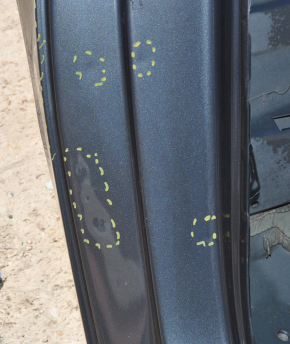Quarter wing rear right Chevrolet Volt 11-15 graphite on the body, dented, bumps