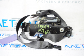 GMC Terrain 10-17 Black Passenger Seat Belt Water Damage