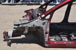 Quarter front left Subaru b10 Tribeca burgundy on the body