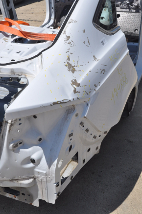 Quarter wing rear right Ford Fusion mk5 13-20 white, dented, pokes
