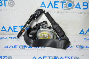 Passenger Seat Belt w/Tensioner Cadillac ATS 13- Black, Water Damage