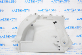 Lower left arch trim Jeep Compass 17-21 gray, scratches, whitened plastic
