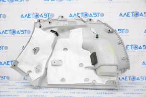 Lower left arch trim Jeep Compass 17-21 gray, scratches, whitened plastic