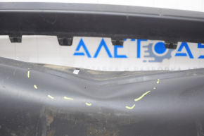 Bumper front bare lower part Jeep Compass 17-21 structure, under chrome molding, dented, rubbed