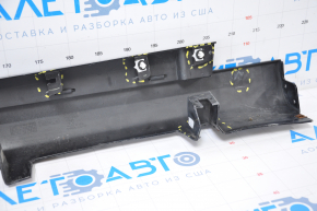 Left threshold Ford Fusion mk5 13-20 black torn off rear part, broken fasteners, dented, scratches