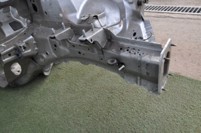 Front left quarter with central pillar Ford Fusion mk5 13-20 silver