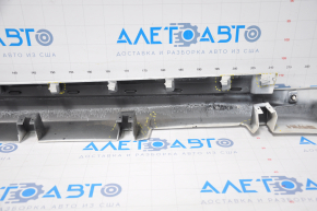 Left threshold Ford Fusion mk5 13-20 white broken fasteners, dented, fractured, sawed