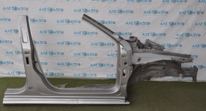Front right quarter VW Passat b7 12-15 USA gray with central pillar, pokes
