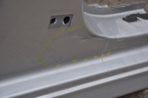 Body pillar central left VW Passat b8 16-19 USA silver on body, dented